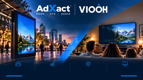 AdXact and VIOOH Launch Partnership to Bring Advertisers More Premium Digital Out-of-Home Opportunities